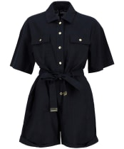 Women's Barbour International Priya Playsuit - Black