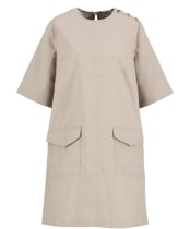 Women's Barbour Luna Mini Dress - Light Sand