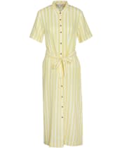 Women's Barbour Adelaide Maxi Dress - Sunray Yellow Stripe