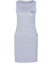Women's Barbour Dalmore Stripe Dress - White