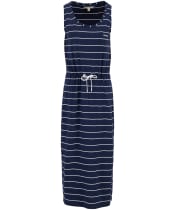 Women's Barbour Overland Midi Dress - Navy Stripe