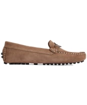 Women's Barbour Laire Driving Shoe - Light Trench Suede