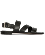 Women's Barbour Penelope Flat Sandal - Black