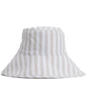 Women's Barbour Millie Bucket Hat - Light Sand Stripe