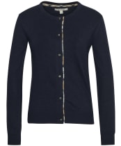 Women's Barbour Bredon Knit Sweater - Navy / Hessian