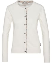 Women's Barbour Bredon Knit Sweater - CLOUD/HESSIAN