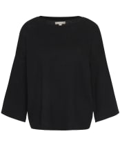 Women's Barbour Lucy Knitted Jumper - Black