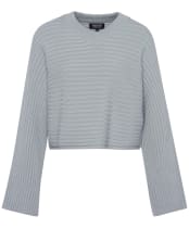 Women's Barbour International Zola Knitted Jumper - Light Steel Blue