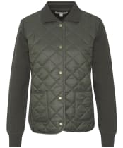 Women's Barbour Hollies Knitted Cardigan - Olive