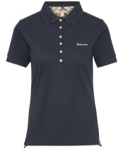 Women's Barbour Portsdown Top - Navy / Hessian