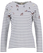 Women's Barbour Bradley Print Top - Dog Print