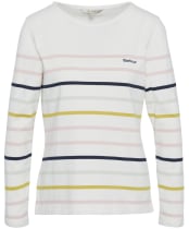 Women's Barbour Hawkins Top - Cloud Stripe