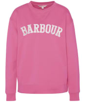 Women's Barbour Northumberland Sweatshirt - Rose Pink