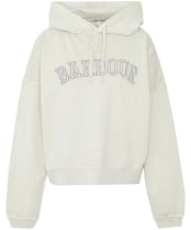 Women's Barbour Katie Hoodie - Salt