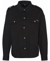 Women's Barbour International Emerson Overshirt - Black