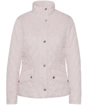 Women's Barbour Flyweight Cavalry Quilted Jacket - Primrose Pink