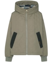 Women's Barbour Maddy Quilted Jacket - Dusky Green / Ancient Tartan