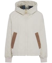 Women's Barbour Maddy Quilted Jacket - Light Sand / Ancient Tartan