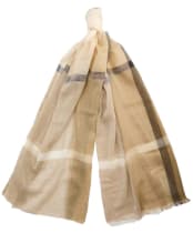 Women's Barbour Maisy Tartan Scarf - Safari Tartan