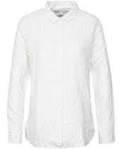 Women's Barbour Marine Shirt - Aqua Stripe