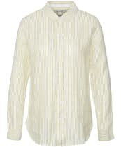Women's Barbour Marine Shirt - Limeade Stripe