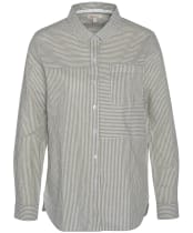 Women’s Barbour Beachfront Shirt - Dusky Green Stripe