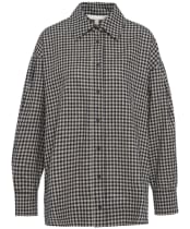 Women's Barbour Adaline Shirt - Dark Navy / Light Sand / Military Brown