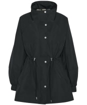 Women's Barbour Suri Showerproof Jacket - Black / Safari Dress Tartan
