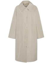 Women's Barbour Sonnet Showerproof Jacket - Light Sand / Safari Tartan