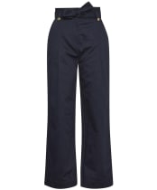 Women's Barbour Elsie Trousers - Dark Navy