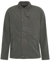 Men's Barbour Tracker Casual Cotton Jacket - Olive