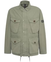 Men's Barbour International Boyer Casual Jacket - Bleached Olive