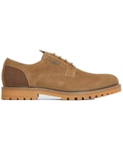 Men's Barbour Sandstone Derby Shoes - Taupe Suede