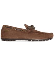 Men's Barbour Courage Driving Shoe - Choco Suede