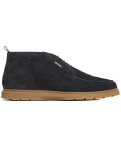 Men's Barbour Tucker Chukka Boot - Navy Suede