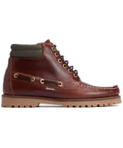 Men's Barbour Tiller Moccasin Boot - Mahogany
