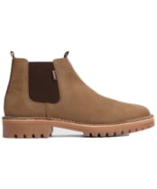 Men's Barbour Abel Chelsea Boot - Taupe Nubuck