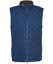 Men's Barbour Chesterwood Quilted Gilet - Dark Petrol / River Birch