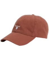 Men's Barbour Cascade Sports Cap - Dark Rust