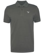 Men's Barbour Sports Polo 215G - Uniform Green