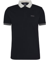 Men's Barbour International Howall Polo Shirt - New Black
