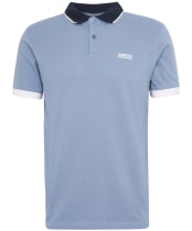 Men's Barbour International Howall Polo Shirt - Washed Blue