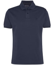 Men's Barbour Hylton Interlock Tailored Fit Polo Shirt - Navy