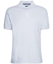 Men's Barbour Hylton Interlock Tailored Fit Polo Shirt - White