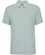 Men's Barbour Dymchurch Seersucker Polo Shirt - Pale Apple