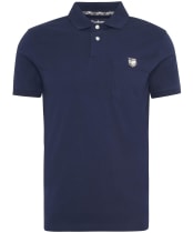 Men's Barbour Tothill Tailored Fit Polo Shirt - Navy