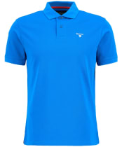 Men's Barbour Active Tailored Fit Polo Shirt - Sports Blue