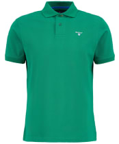 Men's Barbour Active Tailored Fit Polo Shirt - Hedge Green