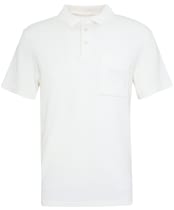 Men's Barbour International Steve McQueen Ekins Polo Shirt - Whisper White