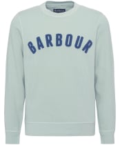 Men's Barbour Prep Logo Crew Sweater - Pale Apple
